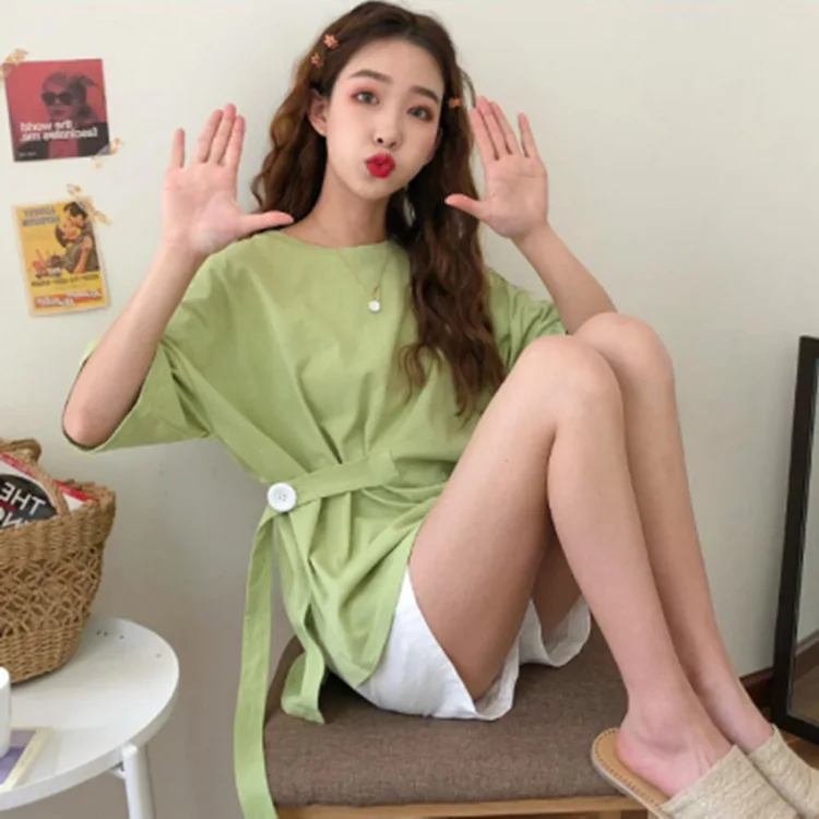 

2020 Fashion Pleated Lapel Work Office Lady Suit Shorts Sleeve Casual Cardigan Tops White