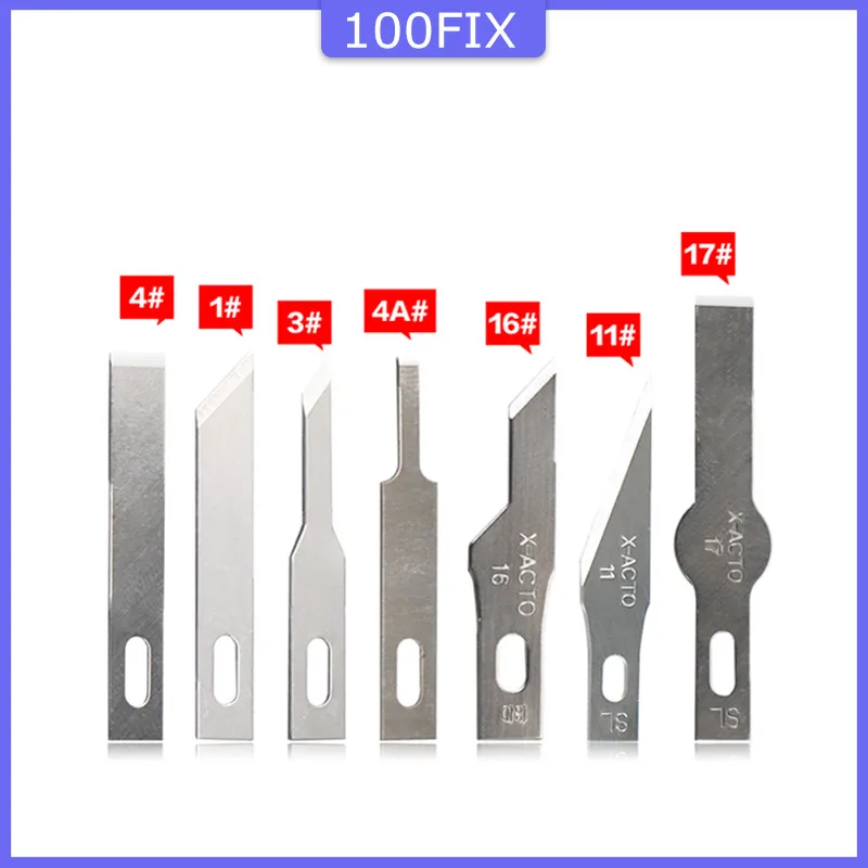 100FIX ракель нож плоское лезвие BSD гравировальный хирургический