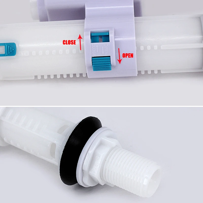 Регулируемый сливной клапан для унитаза G1/2|Впускные клапаны| |