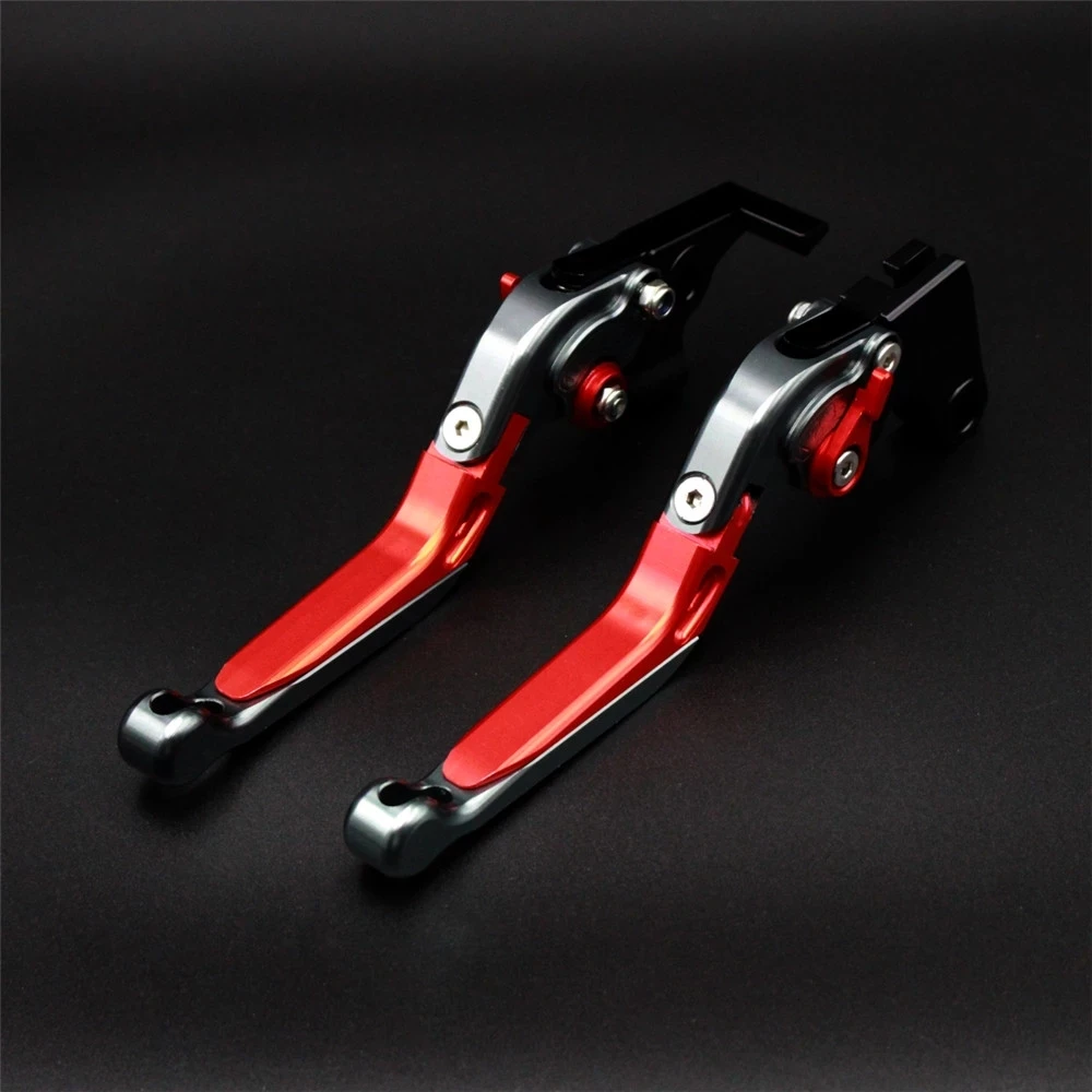 Sliver+Titanium CNC Adjustable Folding Extendable Motorcycle Brake Clutch Levers For TIGER 800 XC/XCX/XR/XRX 2015-2018 | Автомобили и