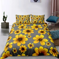 home textiles housse de couette 135 bed cover for children flowers pattern duvet covers bedroom bedspread adult bedding set