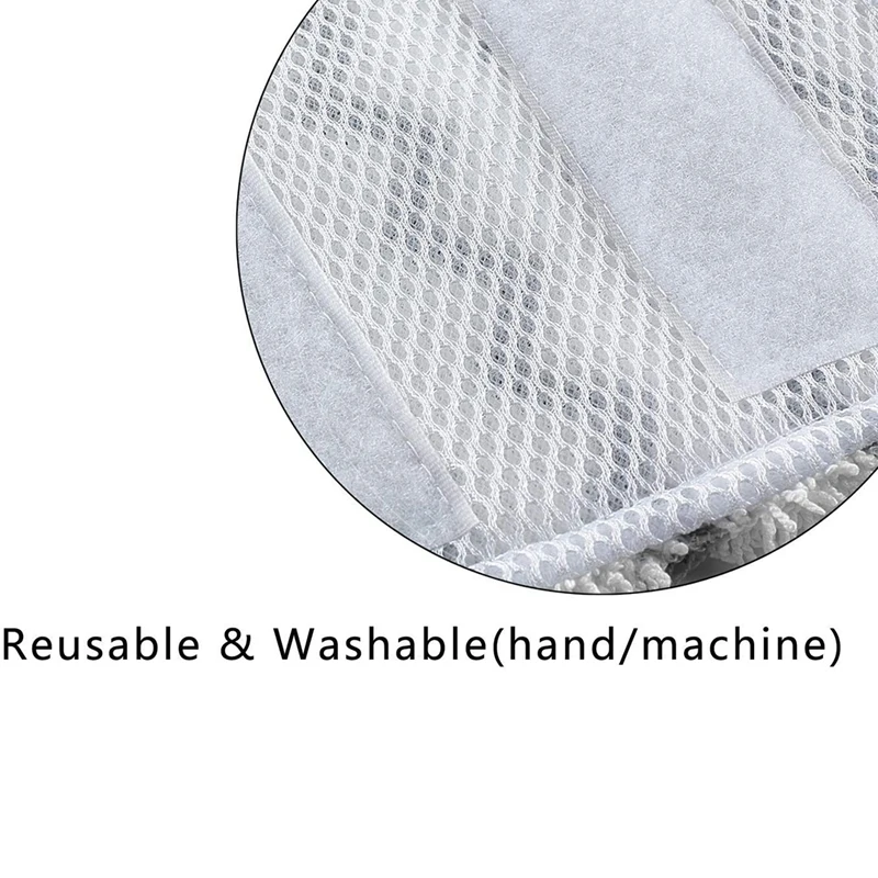 

8 Packs Dirt Grip Microfiber Pads Replacement for Shark Steam Mop S1000 S1000A S1000C S1000WM S1001C Vacuum Cleaners