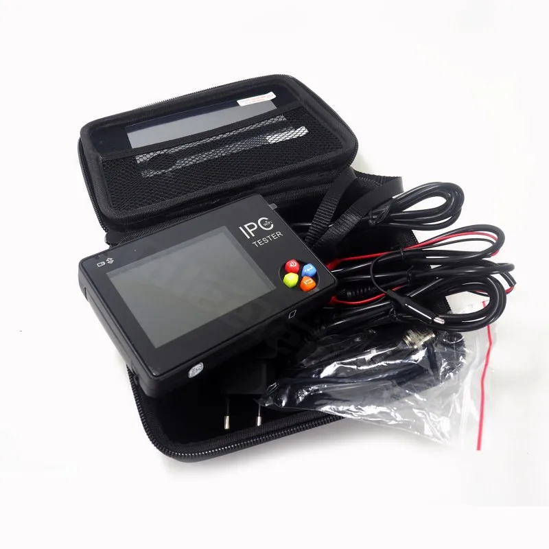 

NEW Smart IPC tester monitor 3.5inch 4K H.265 IP & CVBS IP AHD TVI CVI Camera tester for Dahua Hikvision ONVIF IPC1600ADH plus