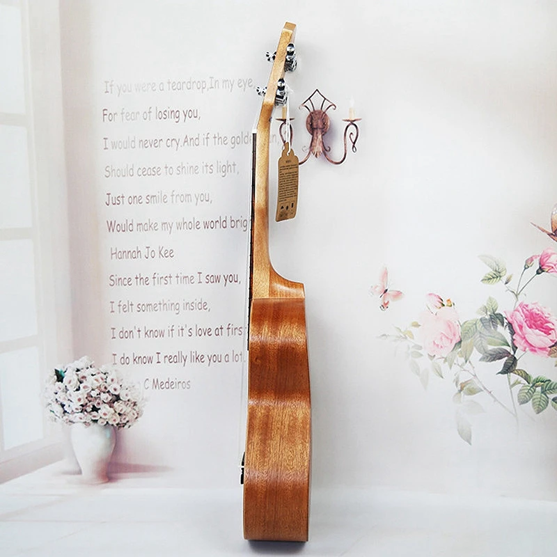 Горячая AD 23 дюймов Гавайская концертная акустическая мини гитара палисандр гриф