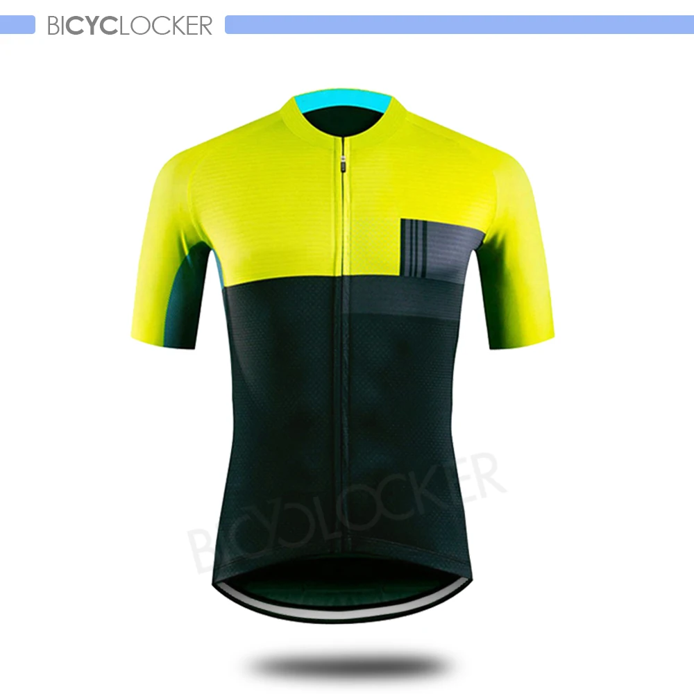 Cycling Jersey Майки для шоссейного велосипеда, Мужская короткая одежда для велоспорта, летняя профессиональная команда, одежда с коротким рукавом, противоскользящий рукав, манжета, скоростная велосипедная рубашка - Цвет: Cycling Jersey