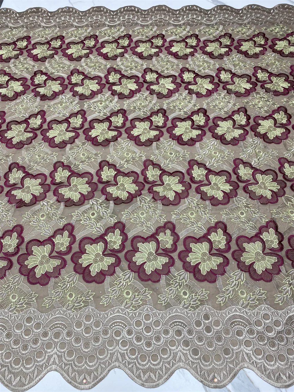 NI.AI Дубай высокое качество нигерийская Австрия швейцарская вуаль кружева в