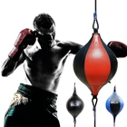 Портативный мяч для фитнеса, качественный надувной мяч из искусственной кожи, скоростные мячи, груша, боксерская сумка, домашний тренажерный зал, тренировочный тренажер