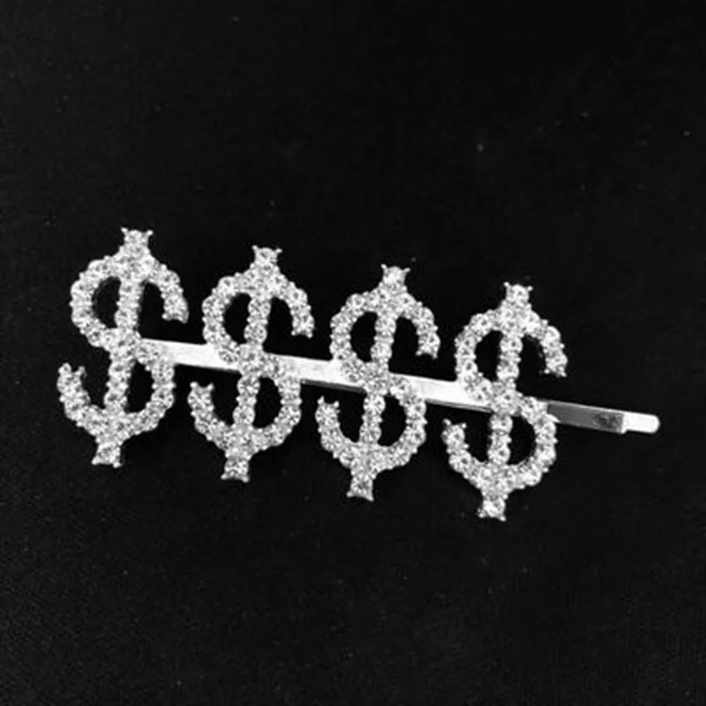 НОВЫЕ шпильки для волос с кристаллами Стразы заколки надписями женский