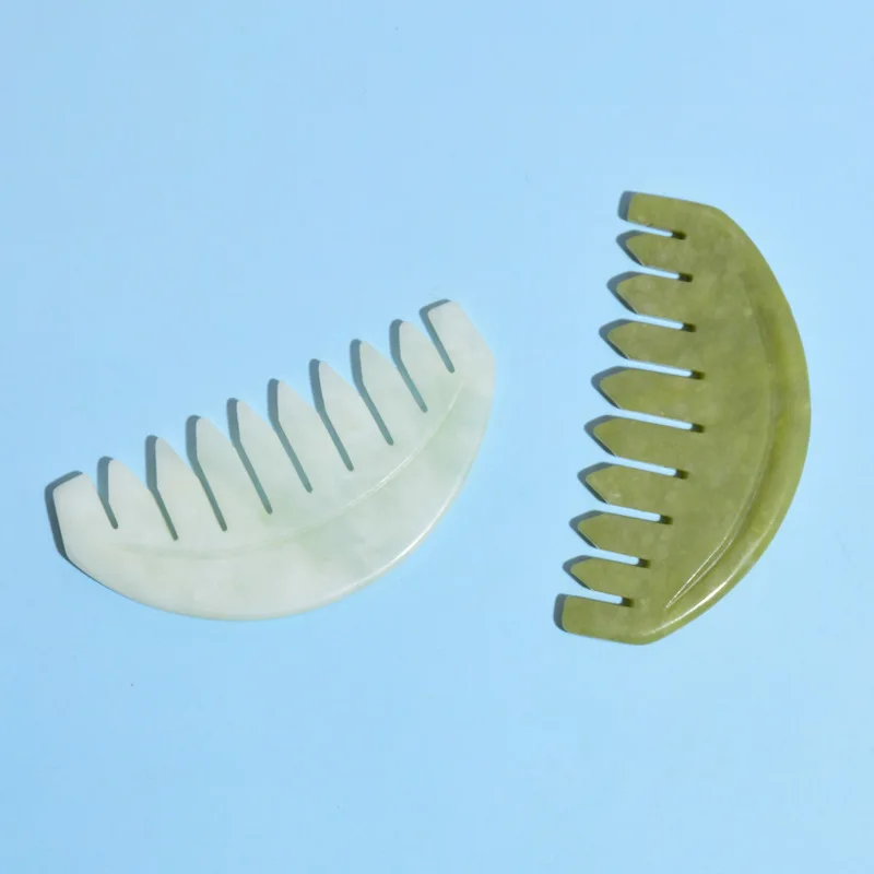 Скребок для гуаши натуральный камень искусственная расческа инструмент