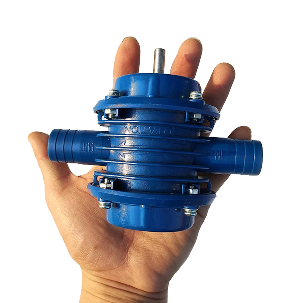 

Portable Water Pump Hand Electric Mini Self-Priming Drill Oil Fluid Micro Centrifugal Supplies for Courtyard Garden