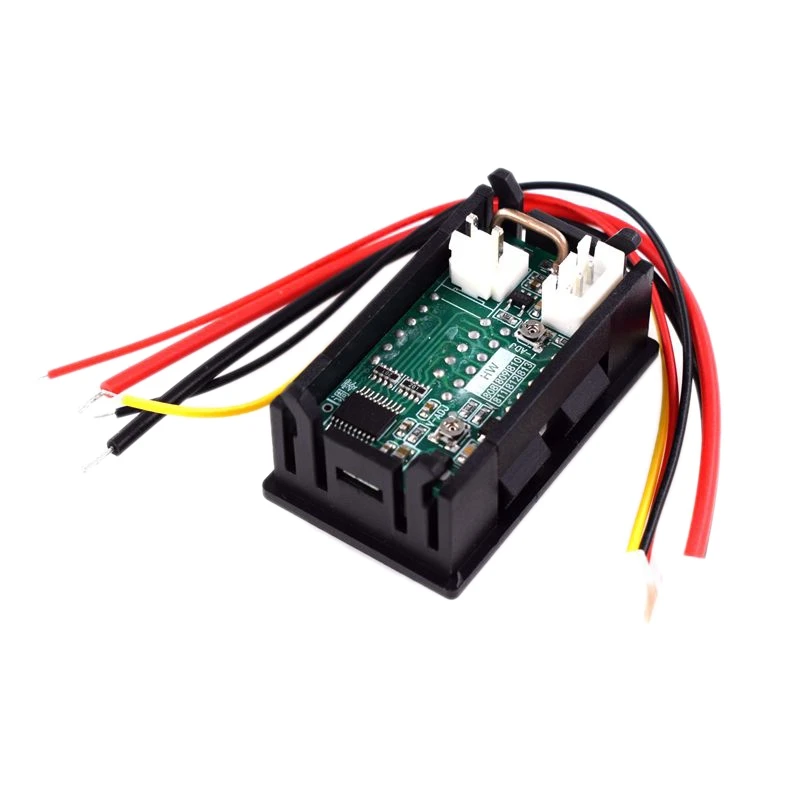 Цифровой вольтметр Амперметр постоянного тока 0-100 в 5 А двойной дисплей детектор