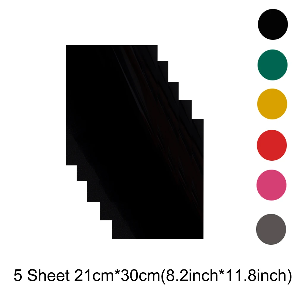 SUNICE 5 листов А4 Размер ПУ теплопередача Винил железо на футболке фестиваль дизайн