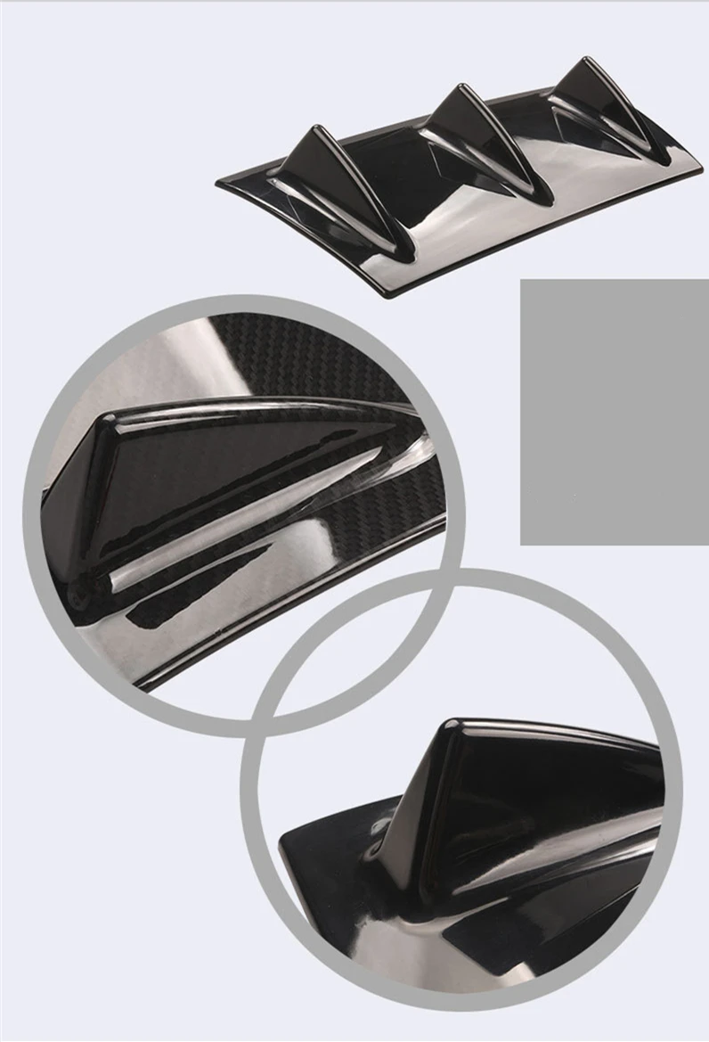 Карбоновый диффузор для заднего бампера | Автомобили и мотоциклы