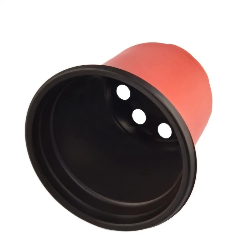 

100pcs Plastic Nursery Pot Double Color Plant Seedling Holder Raising Nutrition Block Pots H88F