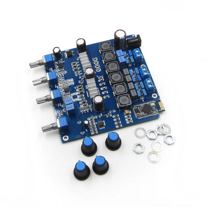 TPA3116 TPA3116D2 2 1 каналов цифровой 50Wx2 + 100 Вт CSR4.0 Bluetooth аудио HIFI сабвуфер Класс D Сделай