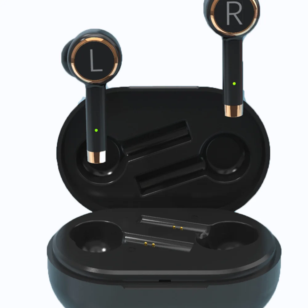 

Hightech Wireless Bluetooth Headset Binaural Mini In-Ear Stereo 5.0 Sports Noise Reduction Universal Android Mobile Phone