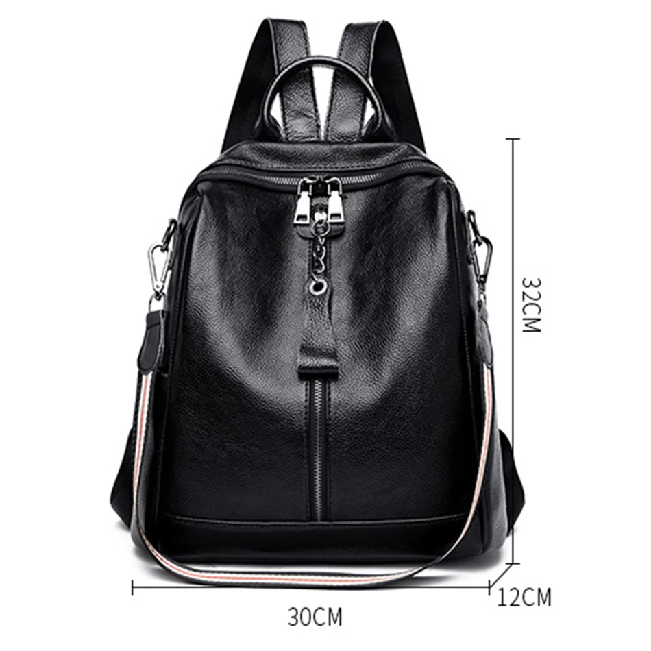 Женские дизайнерские рюкзаки из высококачественной кожи винтажные школьные
