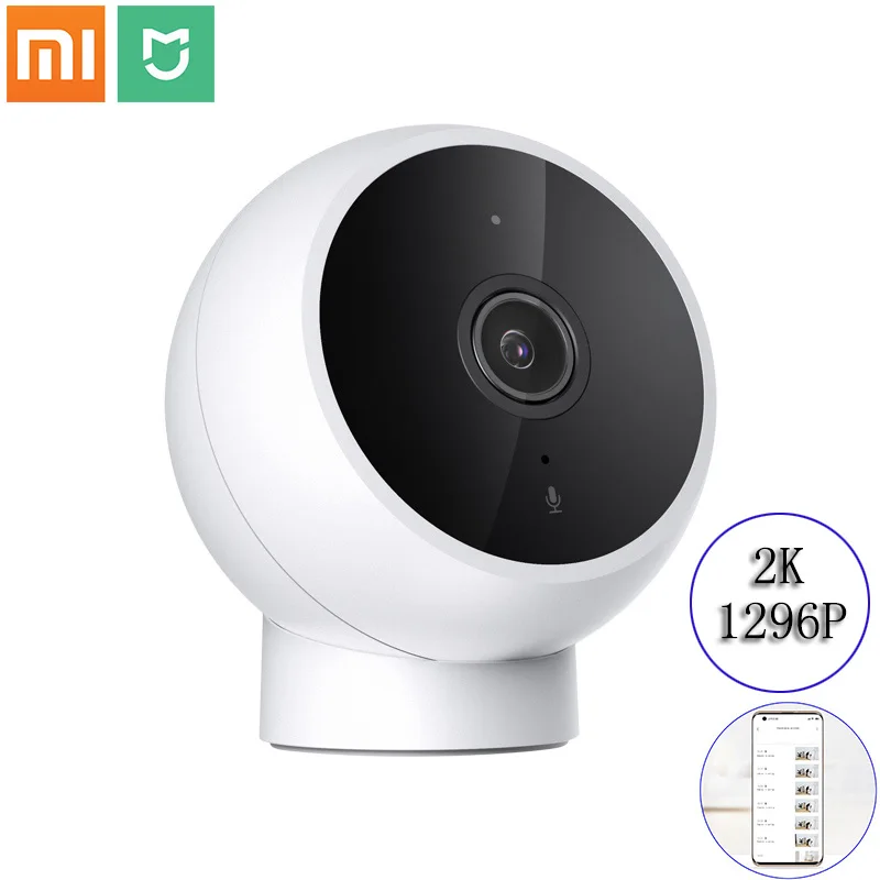 

2021 Xiaomi Mijia AI Humanoid Detection Smart IP Camera 2K 1296P Full HD 2.4GWiFi IR Night Vision baby Security Monitor Mi cam