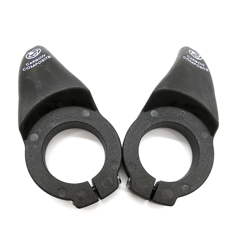 Fouriers ADP-HB701-AS Bike Carbon Nylon Hybrid Ergonomics Bar Ends 22.2mm Safe Rest For Brake Bicycle Parts | Спорт и развлечения