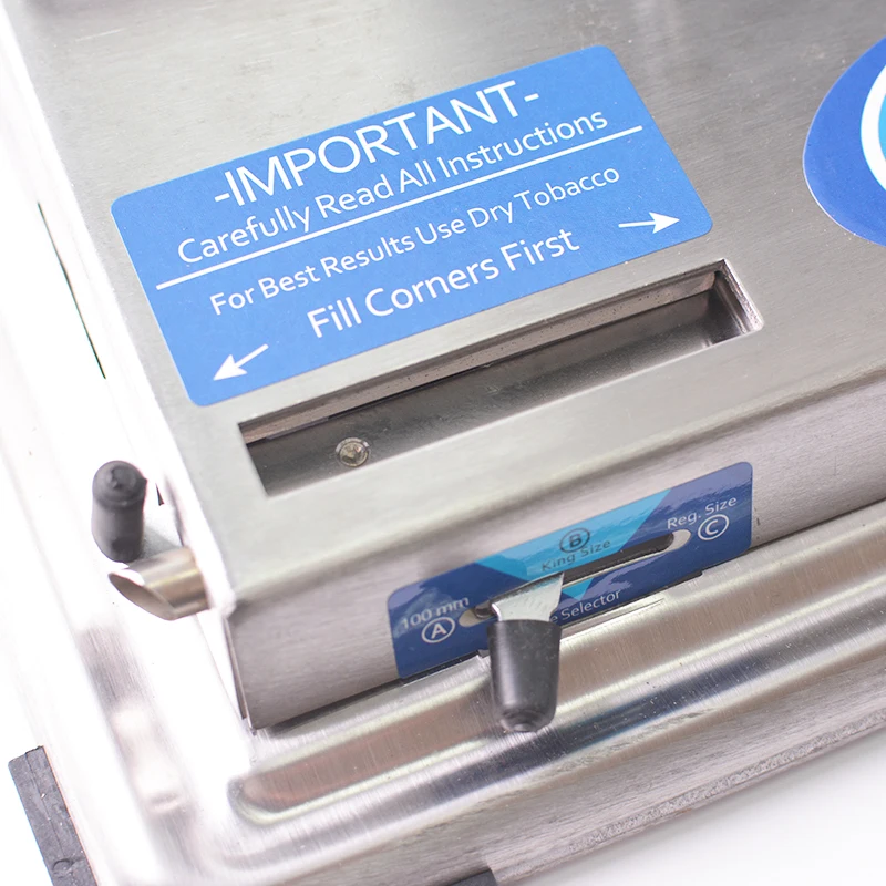 DIY иных металлических Ручной портативный делая тонкая сигарета Табак трава дым