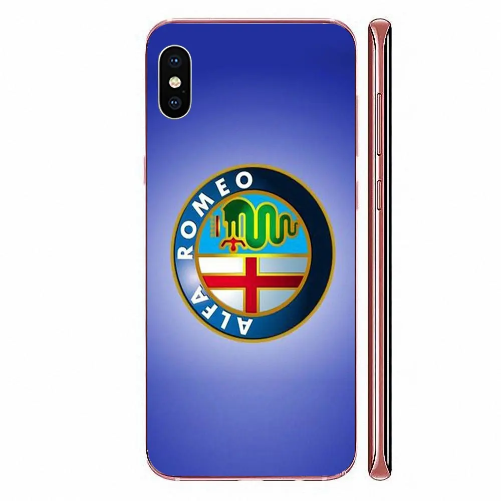 Чехол Alfa Romeo Logo TPU для Samsung Galaxy A10 A10S A20 A20S A20E A30 A30S A40 A40S A50 A50S S8 S9 S10 S20 Plus | Мобильные