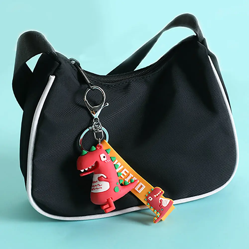 

Fashion Geometric Cute Faceted Dinosaur Keychain Couple Cartoon Car Creative Key Chain Ring Accessories Backpack Hanging Gift