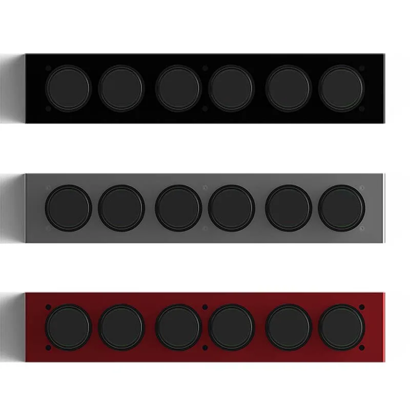 Цифровые часы-трубка RGB светящиеся в стиле стимпанк тяжелый металл ретро