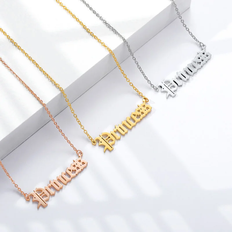 

Baby Angel Necklaces For Girl Princess Pendant Necklace Sweet Couple Jewelry Gift For Babygirl Stainless Steel Collier Femme BFF