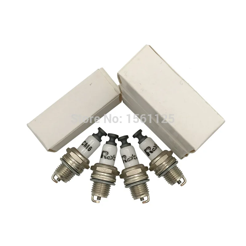 2 шт. RCEXL cm6 свеча зажигания CM-6 приравнивается U20MU UY6 CM6 G20PU MLD35CC DLE30 свечах SE300 для 5812