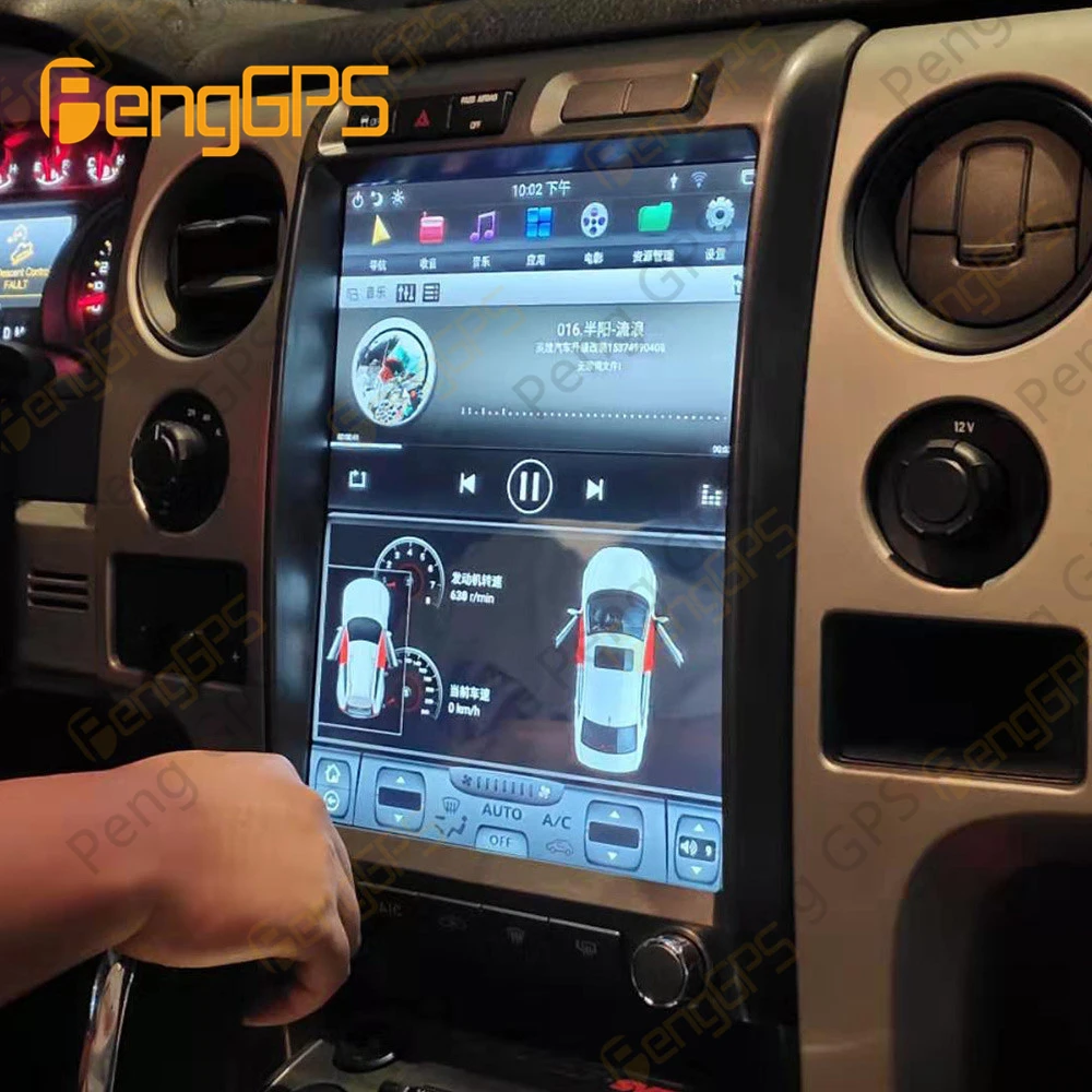 Для Ford Raptor F150 2009 2014 Android DVD плеер Радио сенсорный экран Мультимедиа GPS навигация