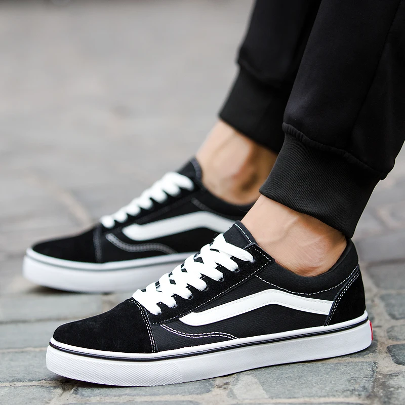 Осенняя парусиновая обувь Классические Низкие ботинки мужская повседневная для