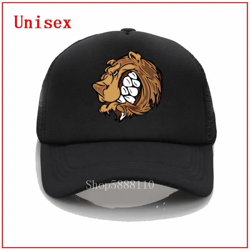 Мужская бейсбольная кепка с принтом лица медведя летняя трендовая Кепка
