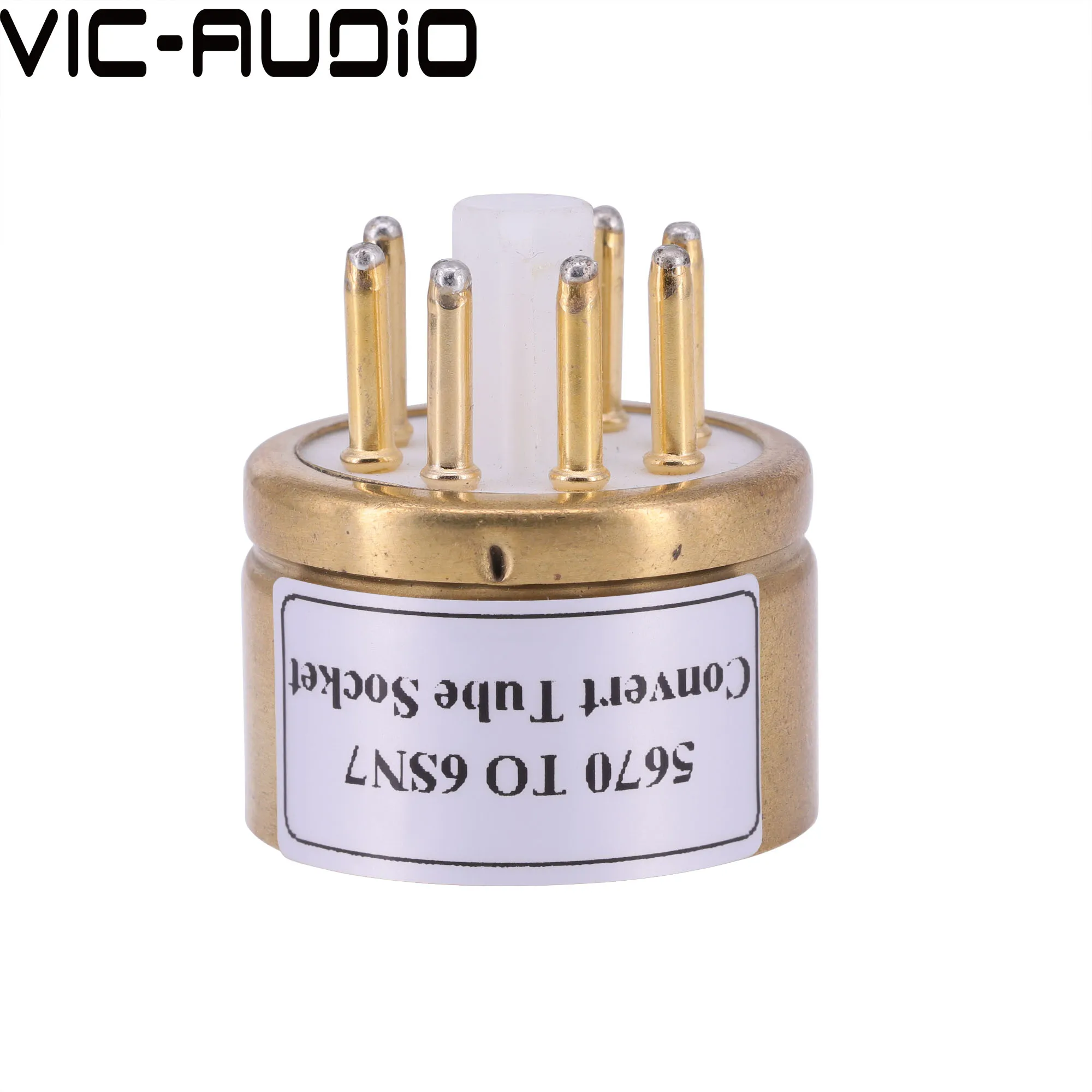 1 шт. 5670 6N3 (сверху) до 6SN7 6SL6 6N9P 6N8P (снизу) 9-контактная трубка сделай сам |
