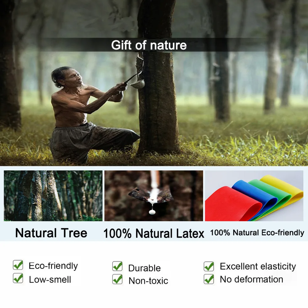 5 шт./компл. пилатес тренажерный зал Эспандеры силовых тренировок грелки из