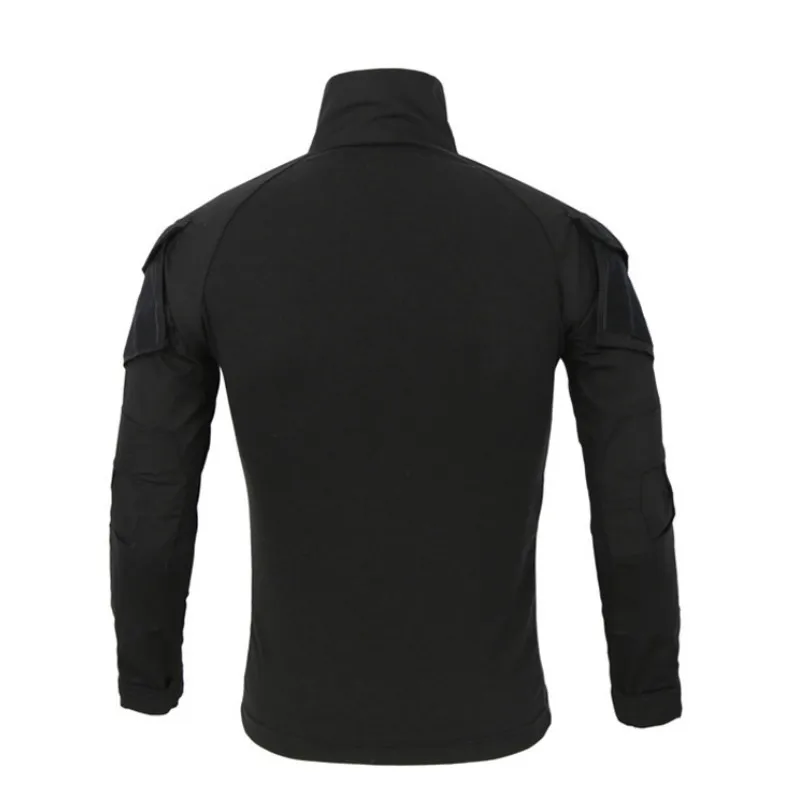 Армейская Тактическая Военная рубашка Мужская страйкбольная камуфляжная