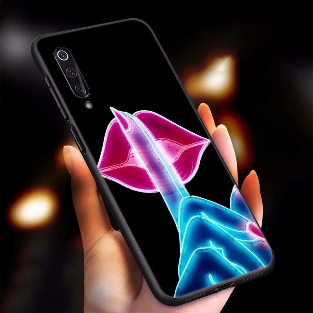 IYICAO Sexy Girl Lips Kiss Soft Silicone Case for Xiaomi 9 8 SE A2 Lite A3 9T Pro A1 CC9 5X 6X MAX 3 F1 |