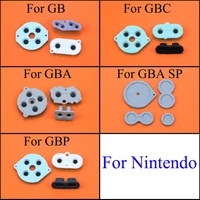 yuxi rubber conductive buttons a b d pad silicone start select keypad for g ame boy classic for g bc for g ba sp for g b gbp