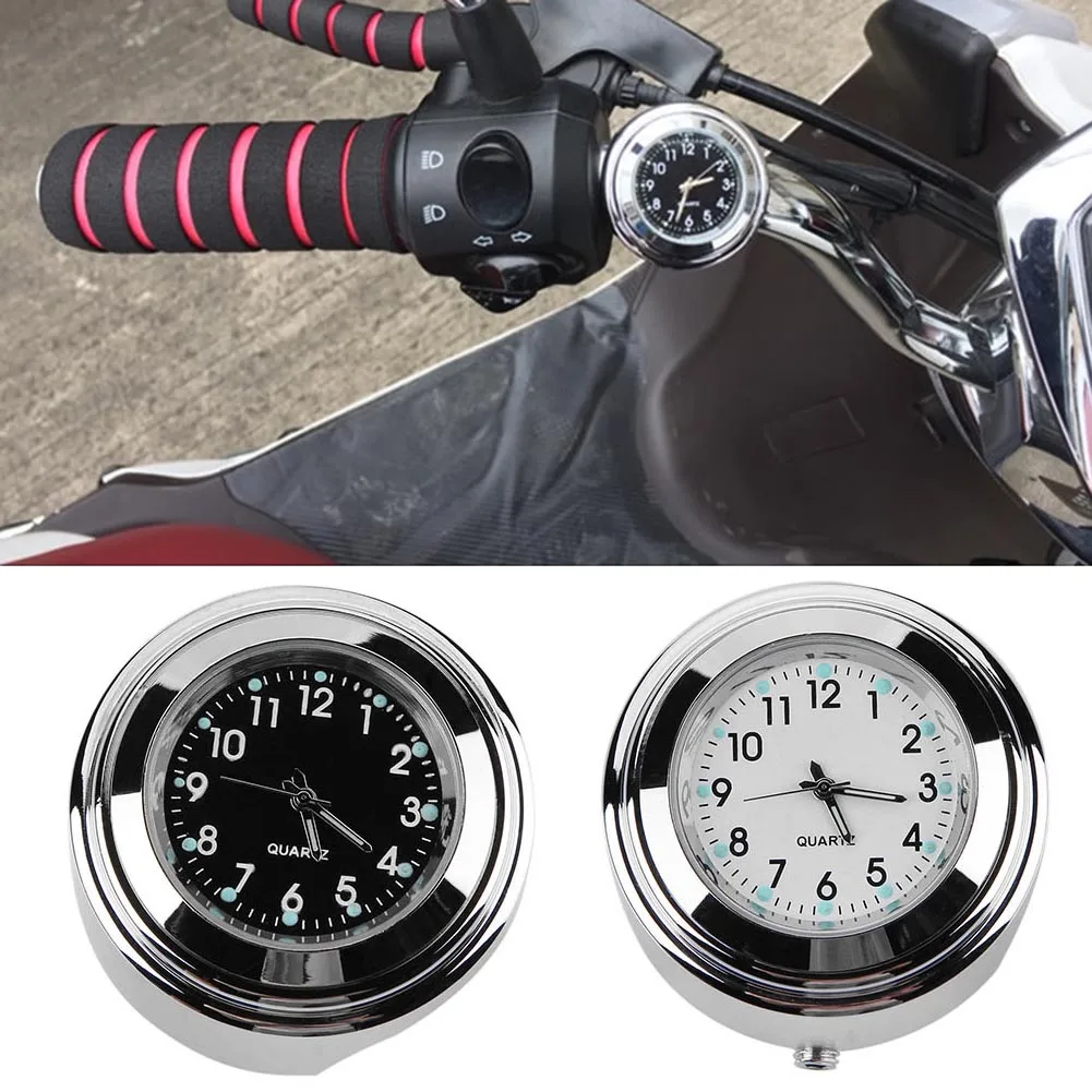 

Car Clock Luminous Motorcycle Bike Handlebar Mini Digital Watch Mechanics Quartz Clocks Ornament Moto Accessories 22/25mm