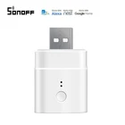 Беспроводной умный USB-адаптер SONOFF Micro 5 В, Wi-Fi, мини-USB-адаптер питания, работает с приложением eWeLink Alexa Google Home