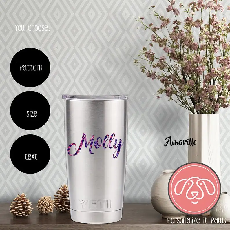 

Name Decal - Amerillo Font