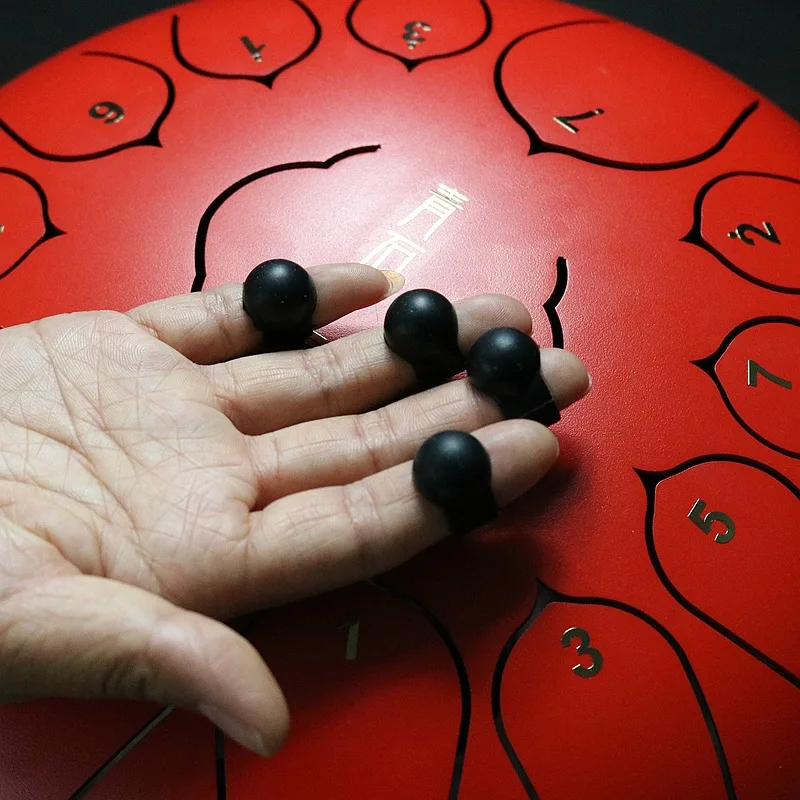 

4 шт./компл. стальной барабан для пальцев, перкуссионный инструмент, аксессуары, барабан, инструмент для пальцев