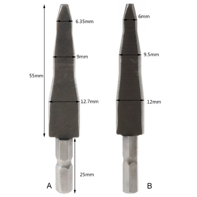 

Copper Pipe Swaging Tool Cross Screwdriver Drill Bit Aluminum Tube Expander Accessory for Home