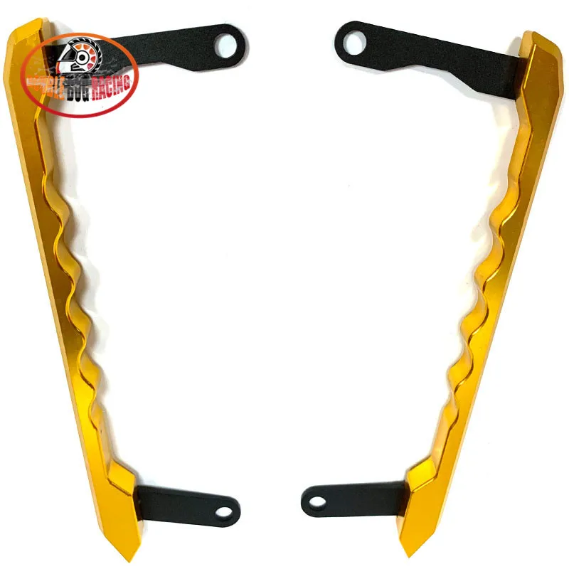 Мотоцикл с ЧПУ Алюминиевый задний поручень сиденья пассажирский рельс ручка