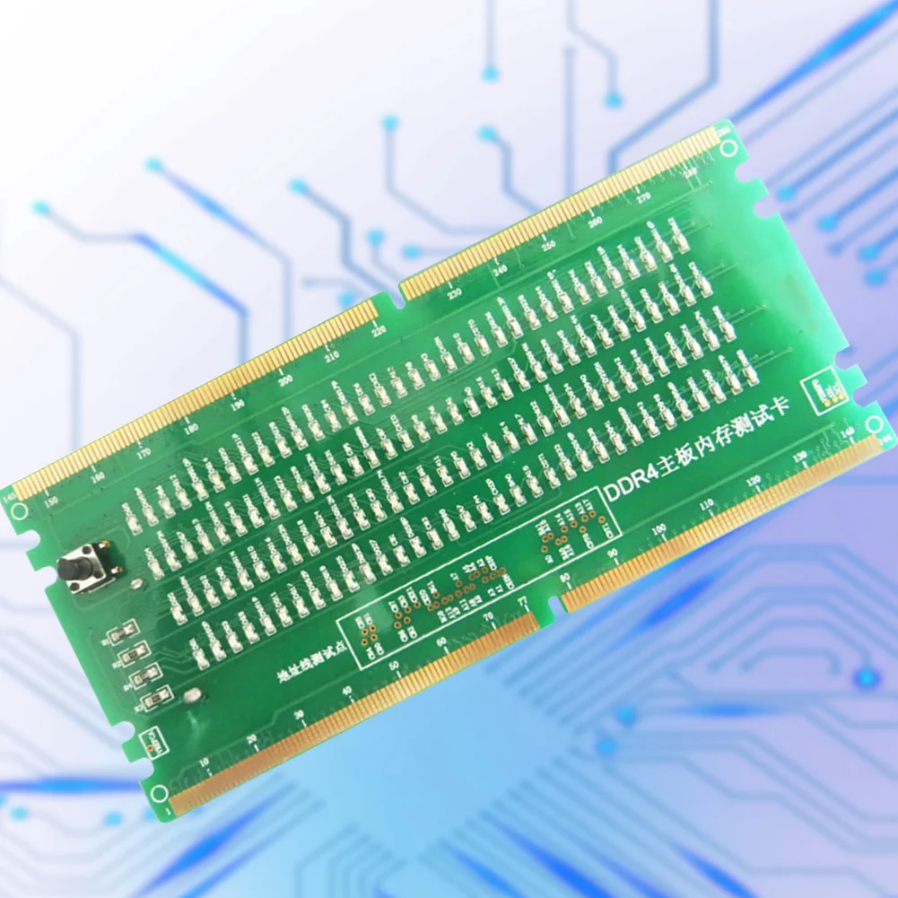 Аксессуары DDR4 светодиодный индикатор короткого замыкания Тестовая карта памяти