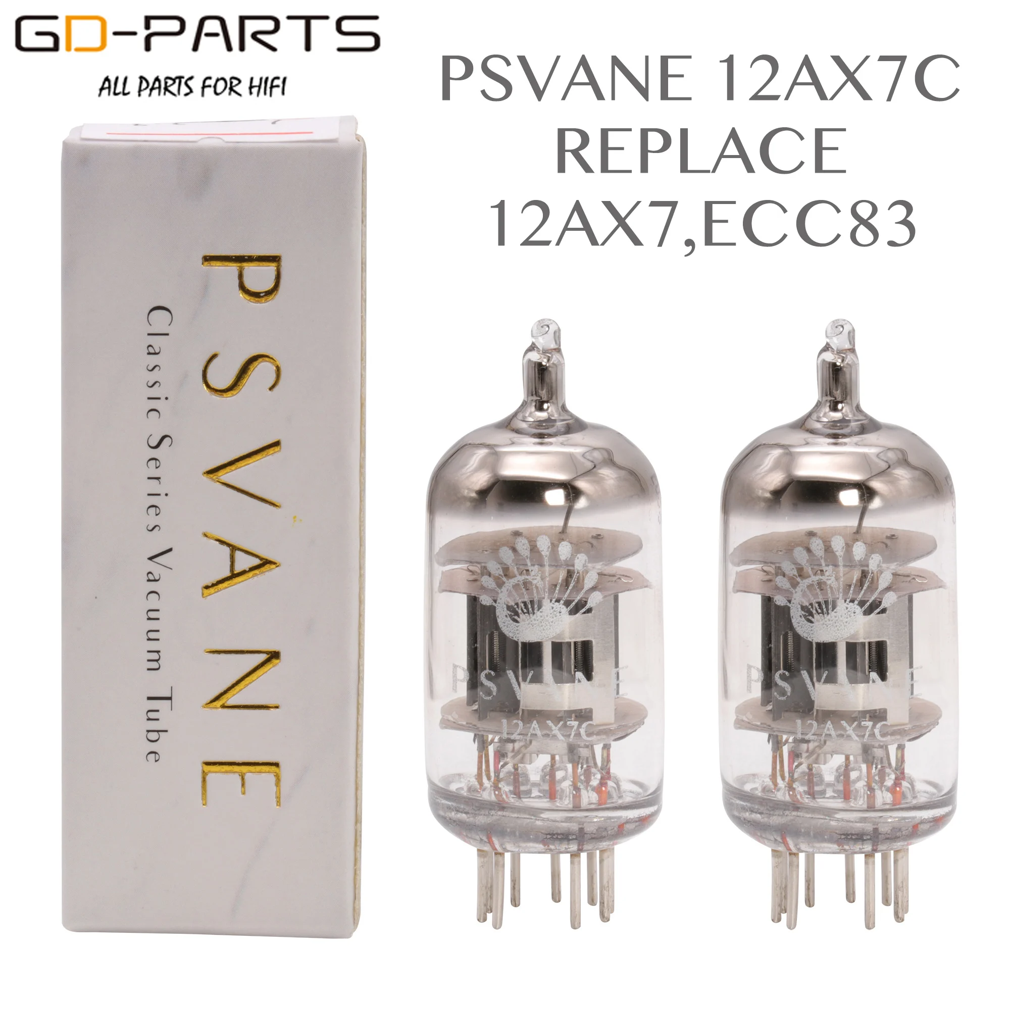 PSVANE 12AX7C вакуумная трубка заменить ECC83 для HIFI DIY радио наушники динамик гнездо