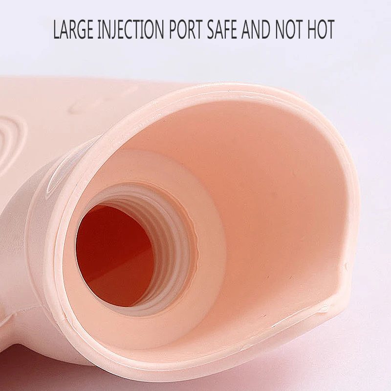 

Cute Hot Water Bottle Rubber High Density Winter Hand Warmer Portable Thick Hot Water Bottle Girls Pocket Feet Hot Water Bag
