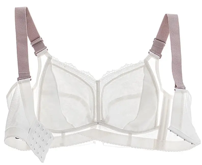 Women Wireless Bras Full Coverage Underwear Non Padded Lace Minimizer Bra Female Sexy Lingerie Markdown Sales 38 40 42 C D E F