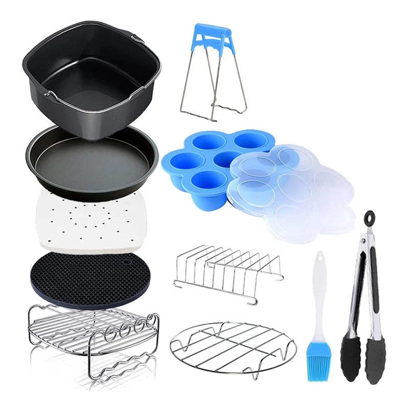 11 шт. квадратных аксессуаров для воздушной фритюрницы подходит COSORI и других