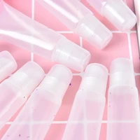 10pcs 5ml lipstick container refillable empty cosmetic tubes lip gloss balm clear cosmetic containers makeup tools