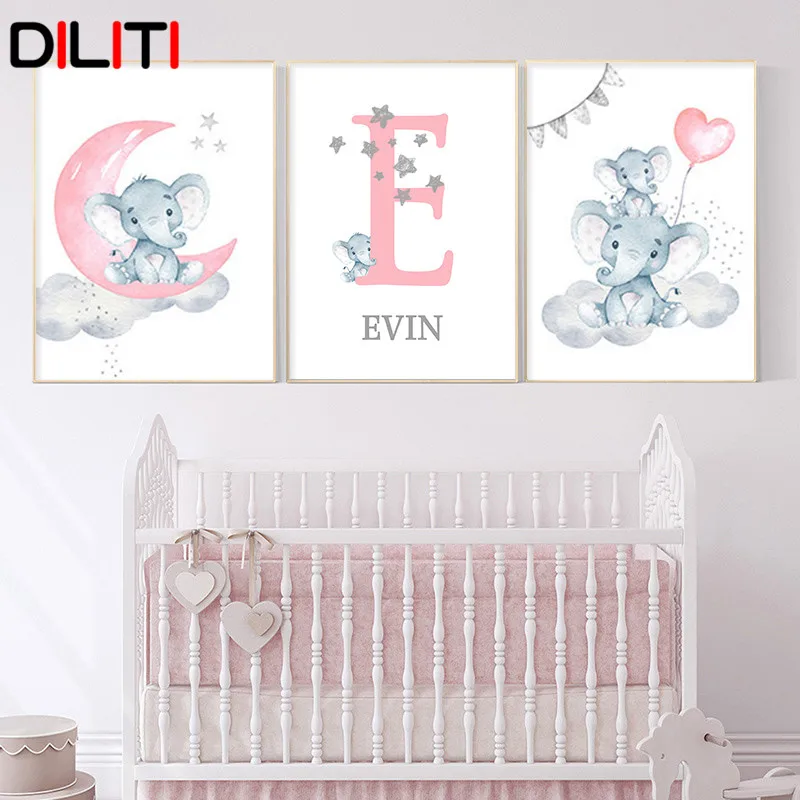 Картина на холсте для детской комнаты с изображением облаков Elephone